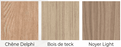 Nuances disponibles pour l'habillage mural