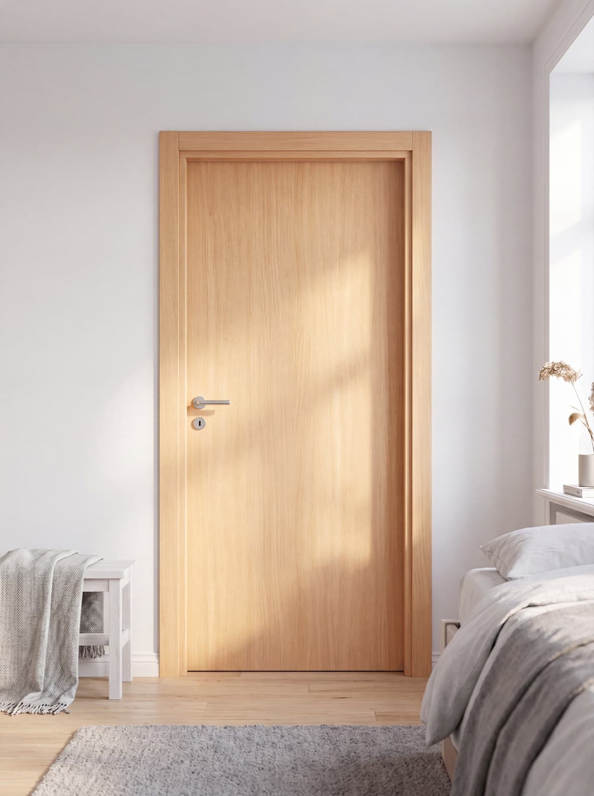 Porte classique sur mesure à Tanger 1 — Bab Lamaalam