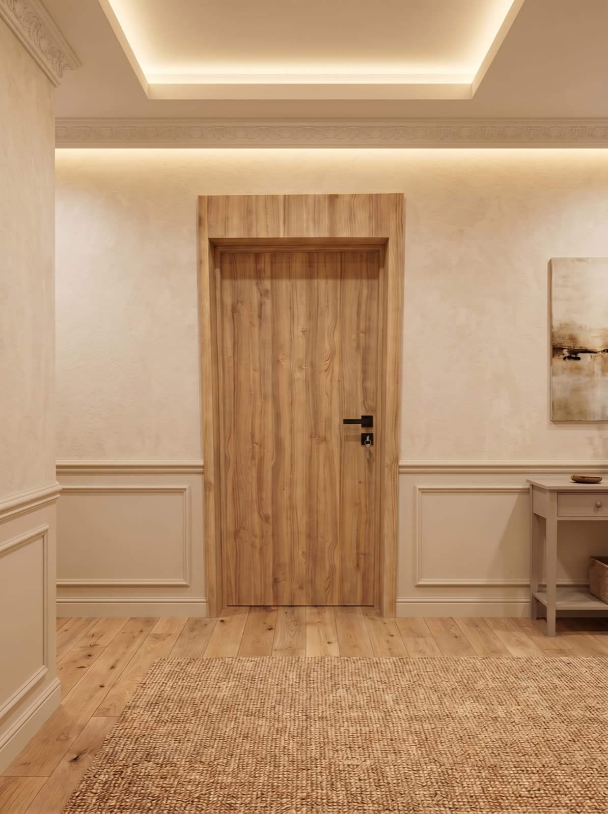 Porte classique sur mesure à Tanger 12 — Bab Lamaalam