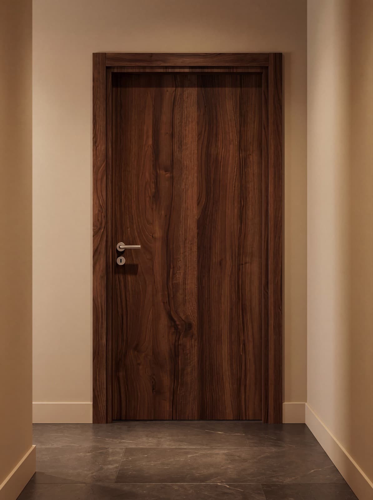 Porte classique sur mesure à Tanger 2 — Bab Lamaalam