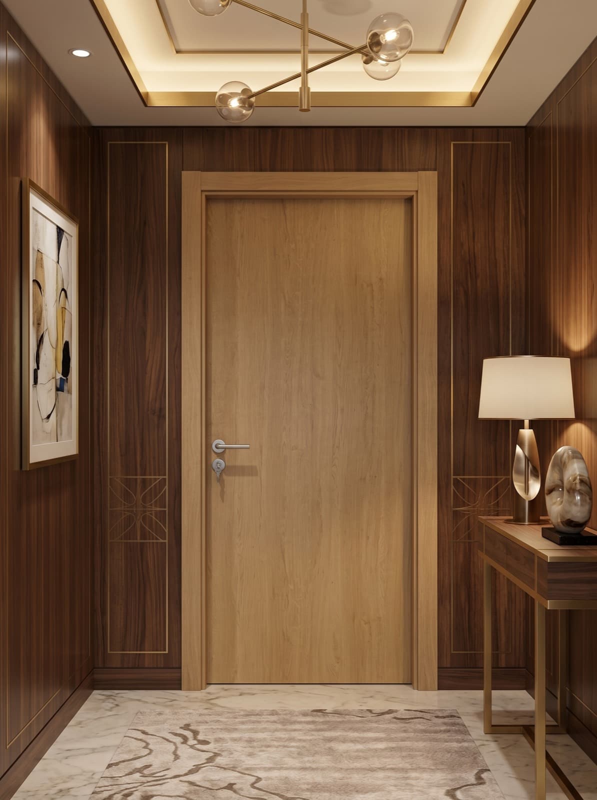 Porte classique sur mesure à Tanger 7 — Bab Lamaalam
